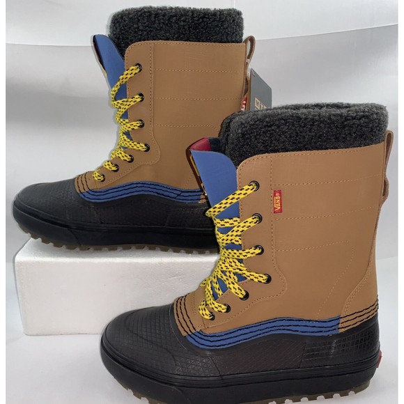 Vans Other - Vans Standard Snow MTE Boots Brown Charcoal Ski Boots NWT 8.5